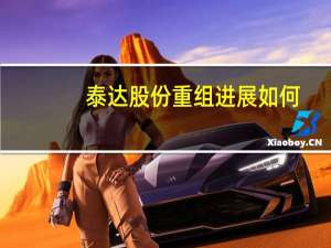 泰达股份重组进展如何（泰达股份重组进展）