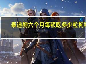 泰迪狗六个月每顿吃多少粒狗粮