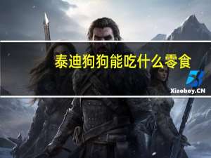 泰迪狗狗能吃什么零食