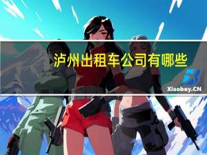 泸州出租车公司有哪些