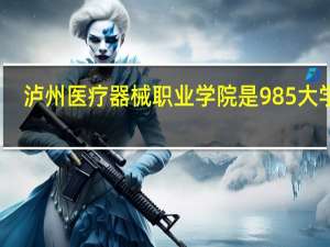 泸州医疗器械职业学院是985大学吗