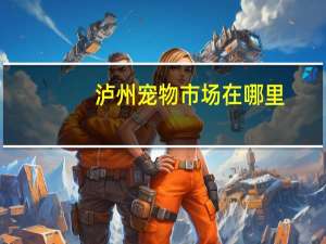 泸州宠物市场在哪里