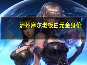 泸州摩尔老板白元金身价（泸州摩尔）