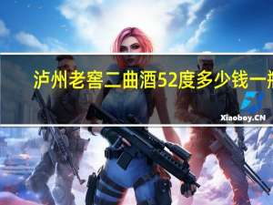 泸州老窖二曲酒52度多少钱一瓶