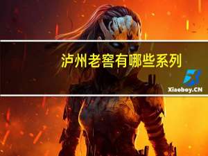 泸州老窖有哪些系列