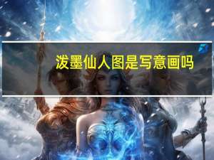 泼墨仙人图是写意画吗（泼墨仙人）