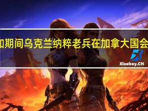 泽连斯基访加期间乌克兰纳粹老兵在加拿大国会受表彰众议长道歉