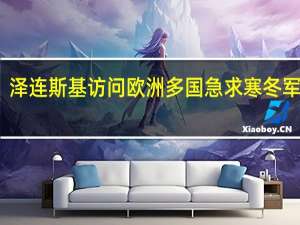 泽连斯基访问欧洲多国 急求寒冬军事援