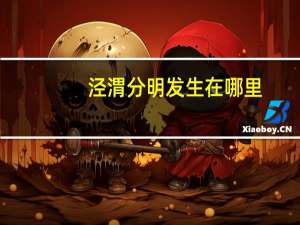 泾渭分明发生在哪里