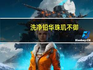 洗净铅华珠玑不御（洗净铅华）