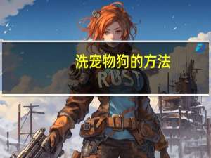 洗宠物狗的方法