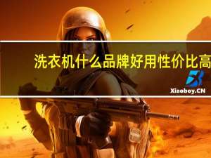 洗衣机什么品牌好用性价比高（洗衣机什么品牌好）