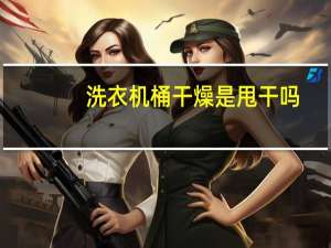 洗衣机桶干燥是甩干吗