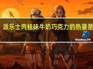 派乐士 肉桂味牛奶巧克力的热量是多少