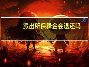 派出所保释金会退还吗
