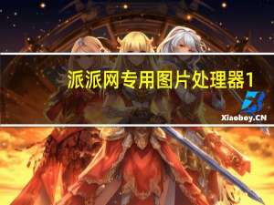 派派网专用图片处理器 1.0 绿色版（派派网专用图片处理器 1.0 绿色版功能简介）
