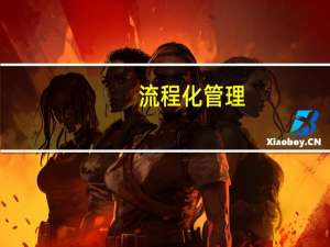 流程化管理（流程）