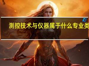 测控技术与仪器属于什么专业类别