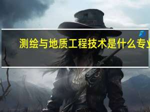 测绘与地质工程技术是什么专业
