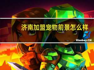 济南加盟宠物前景怎么样