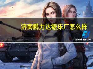济南鹏力达锯床厂怎么样