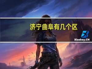 济宁曲阜有几个区