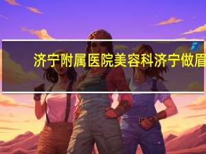 济宁附属医院美容科 济宁做眉毛哪家店最好