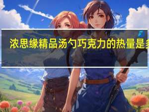 浓思缘 精品汤勺巧克力的热量是多少