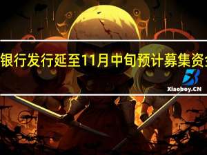 浙商银行发行延至11月中旬 预计募集资金125亿元