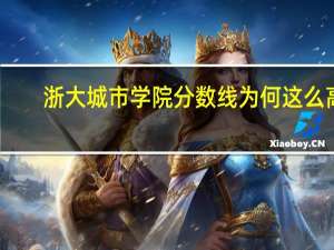 浙大城市学院分数线为何这么高（浙大城市学院分数线）