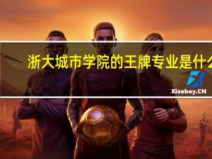 浙大城市学院的王牌专业是什么