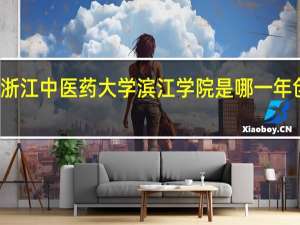 浙江中医药大学滨江学院是哪一年创办的