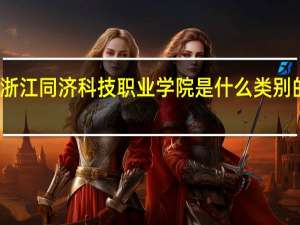 浙江同济科技职业学院是什么类别的学校