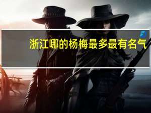 浙江哪的杨梅最多最有名气