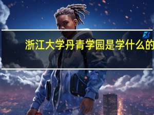 浙江大学丹青学园是学什么的