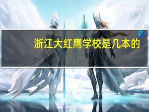 浙江大红鹰学校是几本的