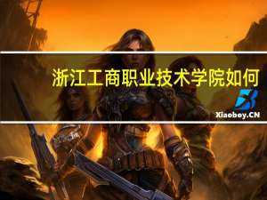 浙江工商职业技术学院如何
