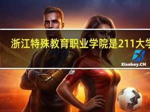 浙江特殊教育职业学院是211大学吗