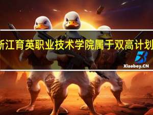 浙江育英职业技术学院属于双高计划院校吗