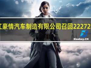 浙江豪情汽车制造有限公司召回22272辆帝豪GL