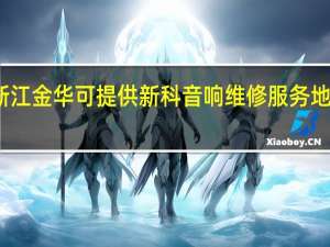 浙江金华可提供新科音响维修服务地址在哪