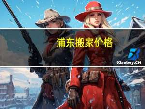 浦东搬家价格