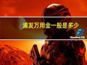 浦发万用金一般是多少
