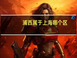 浦西属于上海哪个区