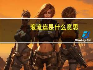 浪流连是什么意思