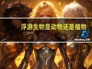 浮游生物是动物还是植物（全浮游生物简介）