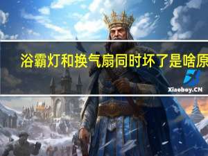 浴霸灯和换气扇同时坏了是啥原因