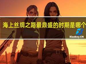 海上丝绸之路最鼎盛的时期是哪个朝代
