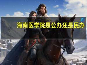 海南医学院是公办还是民办