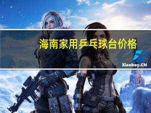 海南家用乒乓球台价格